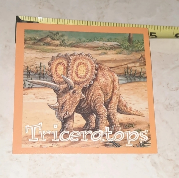 Dig N Dinos Monopoly Junior Board Game Replacement Piece Triceratops Dinosaur - Picture 3 of 3